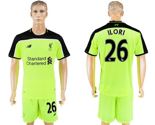 Liverpool #26 Ilori Sec Away Soccer Club Jersey